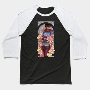 Art Nouveau of a Beautiful Warrior (Alternate) Baseball T-Shirt